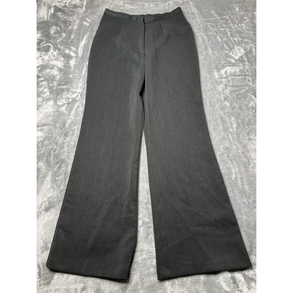 Pandora Dress Pants Women Size 28x30 Dark Grey Formal Workwear Flare Flared